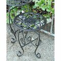 Gan Eden 18 in. Folding Plant Stand - Antique Brass GA3000160